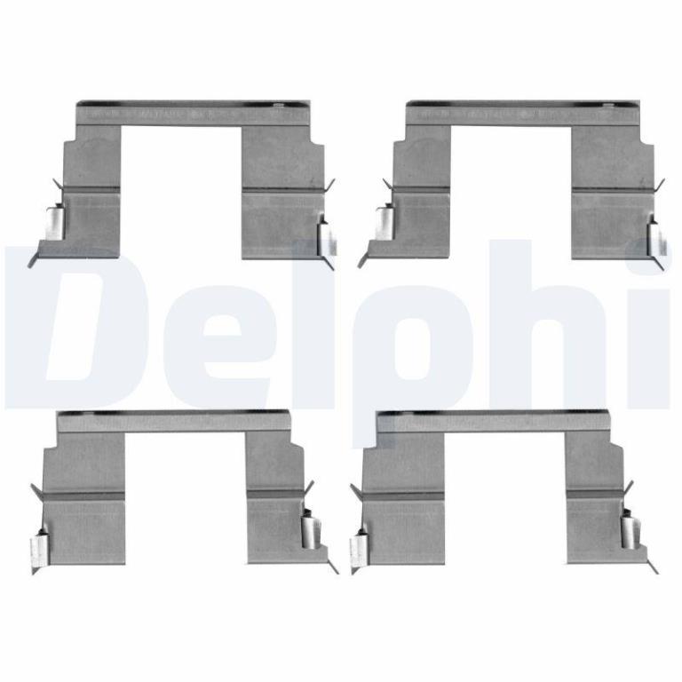 Kit de accesorios para pastillas de frenos DELPHI ref. LX0516