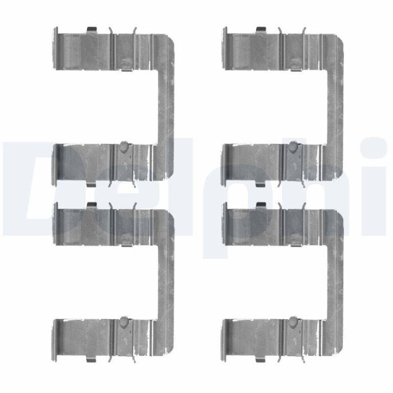 Kit acessórios de pastilhas de travão DELPHI ref. LX0519