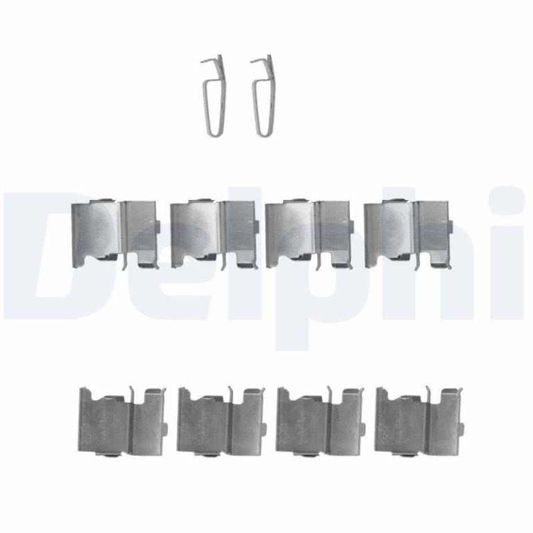 Kit de accesorios para pastillas de frenos DELPHI ref. LX0522