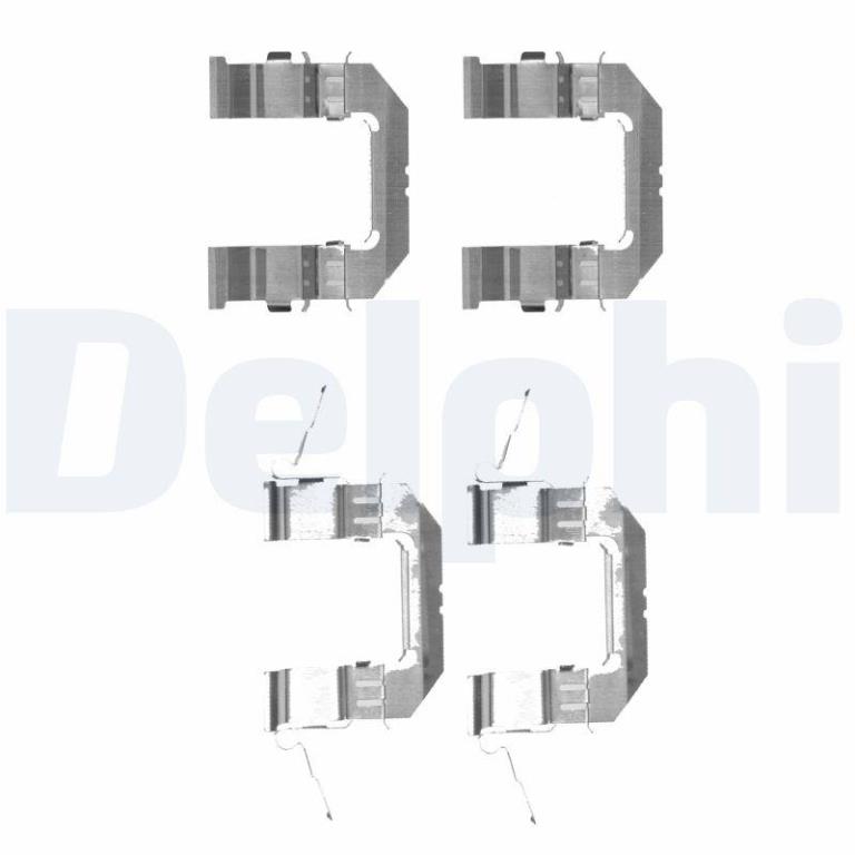 Kit de accesorios para pastillas de frenos DELPHI ref. LX0529