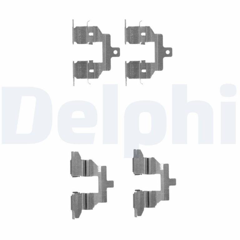 Kit acessórios de pastilhas de travão DELPHI ref. LX0531