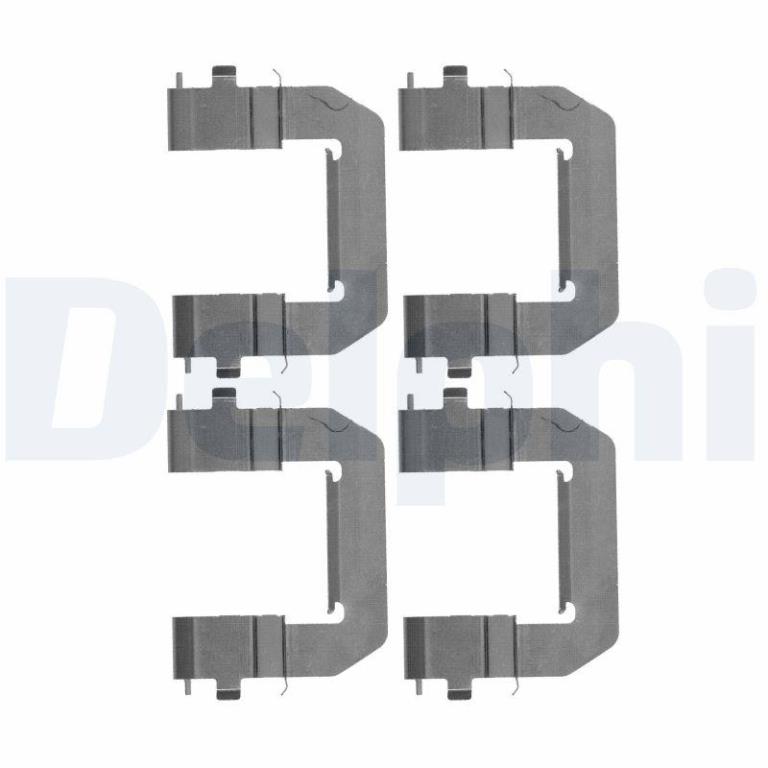 Kit de accesorios para pastillas de frenos DELPHI ref. LX0532