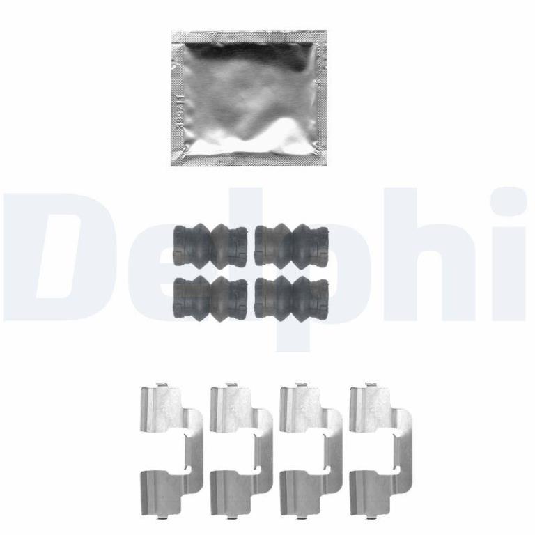 Kit de accesorios para pastillas de frenos DELPHI ref. LX0536