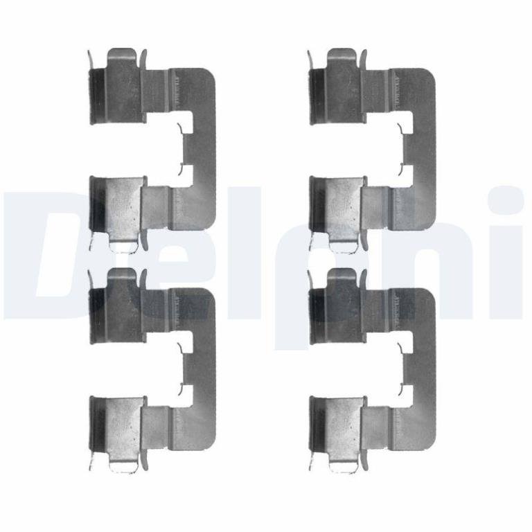 Kit d'accessoires pour plaquette de frein à disque DELPHI ref. LX0539