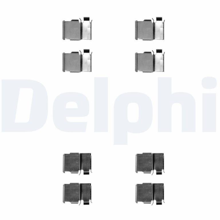 Kit de accesorios para pastillas de frenos DELPHI ref. LX0540