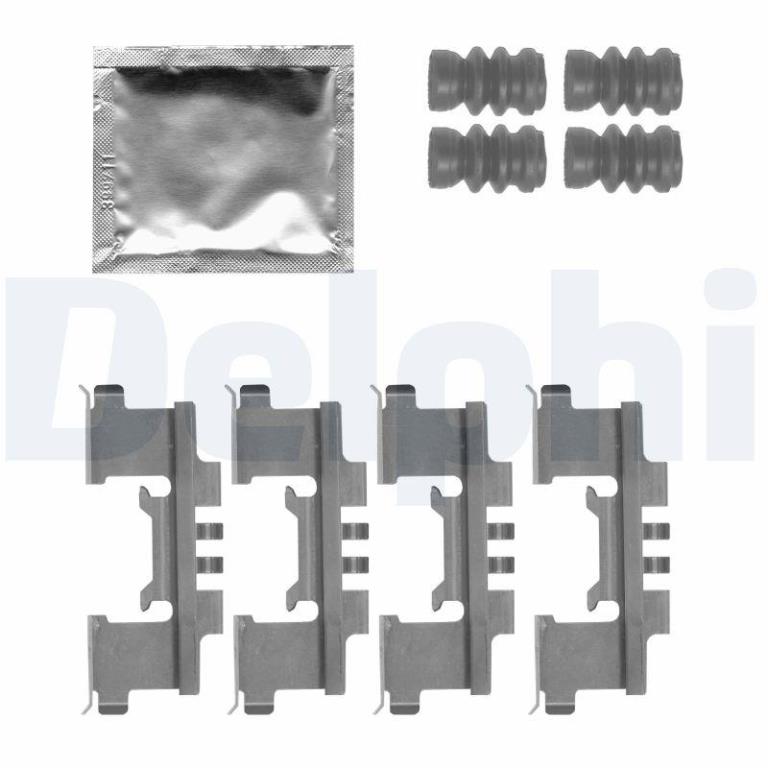 Kit de accesorios para pastillas de frenos DELPHI ref. LX0547