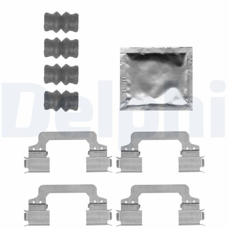 Kit d'accessoires pour plaquette de frein à disque DELPHI ref. LX0553