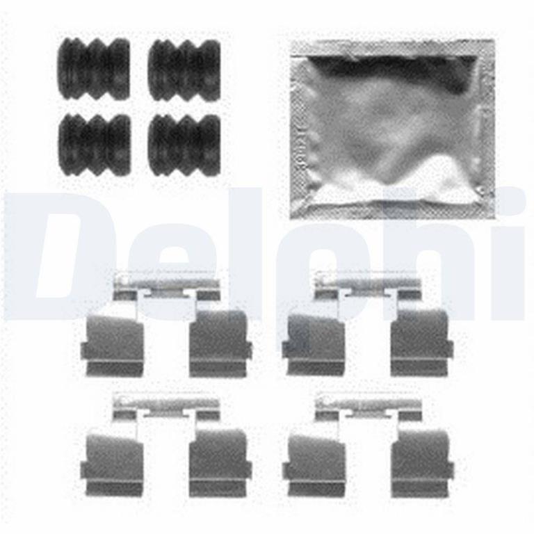 Kit d'accessoires pour plaquette de frein à disque DELPHI ref. LX0554