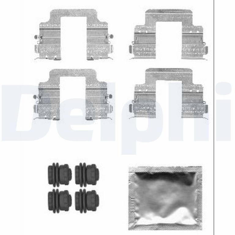 Kit de accesorios para pastillas de frenos DELPHI ref. LX0555