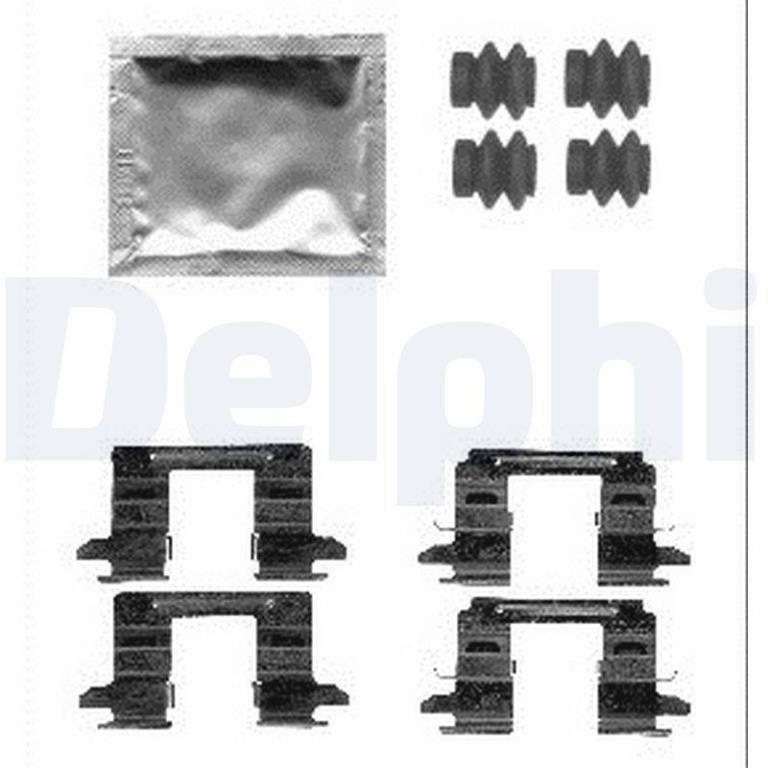 Kit d'accessoires pour plaquette de frein à disque DELPHI ref. LX0556