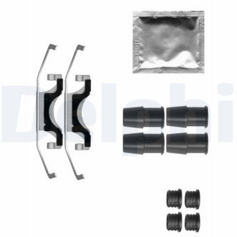 Kit de accesorios para pastillas de frenos DELPHI ref. LX0557