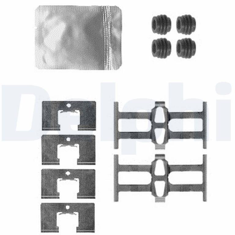 Kit acessórios de pastilhas de travão DELPHI ref. LX0562