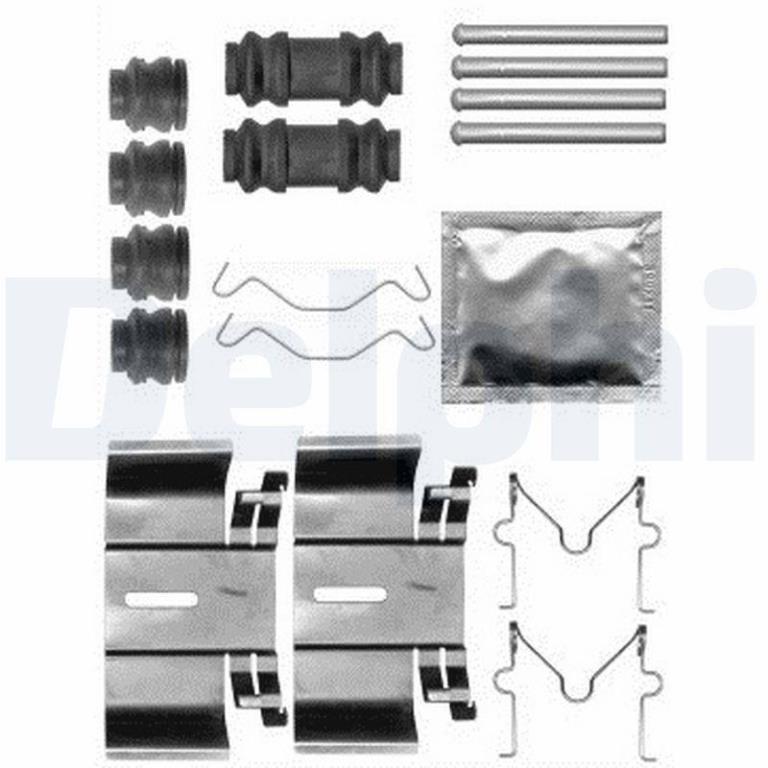 Kit d'accessoires pour plaquette de frein à disque DELPHI ref. LX0563