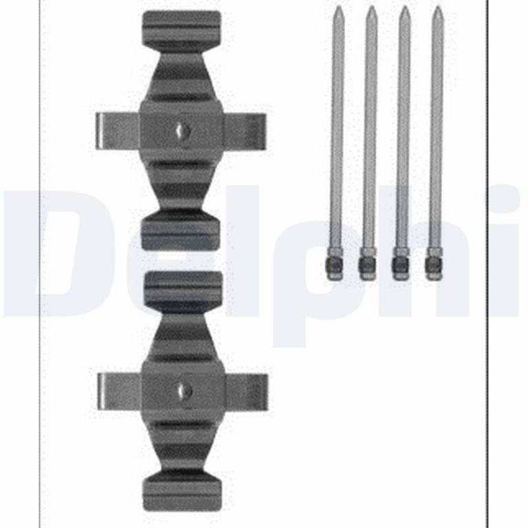 Kit de accesorios para pastillas de frenos DELPHI ref. LX0566