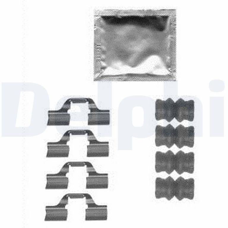 Kit de accesorios para pastillas de frenos DELPHI ref. LX0567