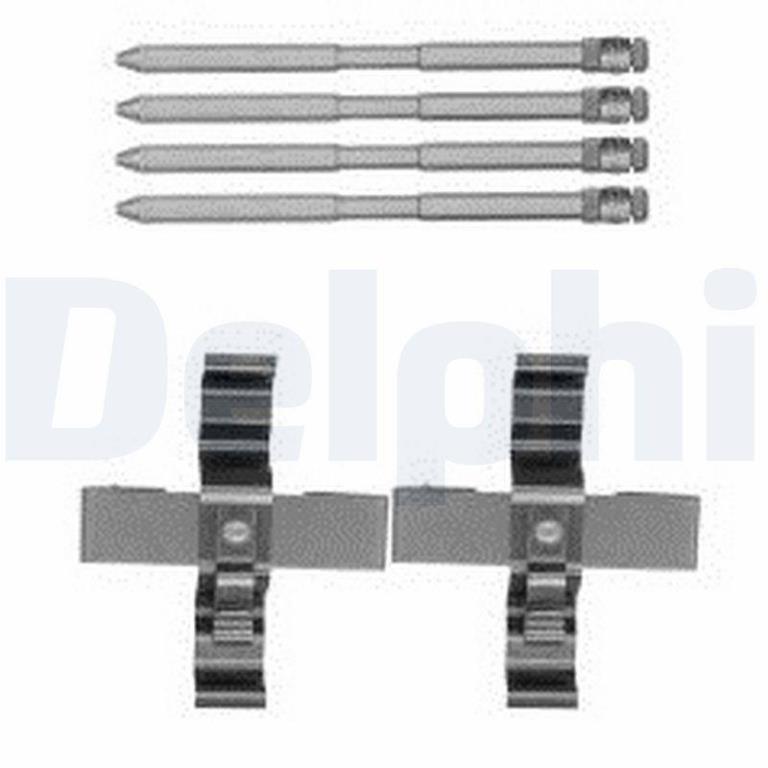 Kit de accesorios para pastillas de frenos DELPHI ref. LX0569