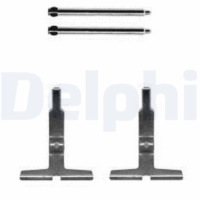 Kit d'accessoires pour plaquette de frein à disque DELPHI ref. LX0570