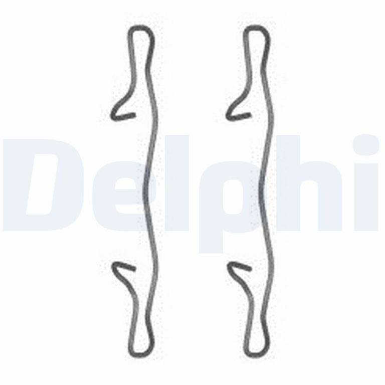 Kit de accesorios para pastillas de frenos DELPHI ref. LX0571