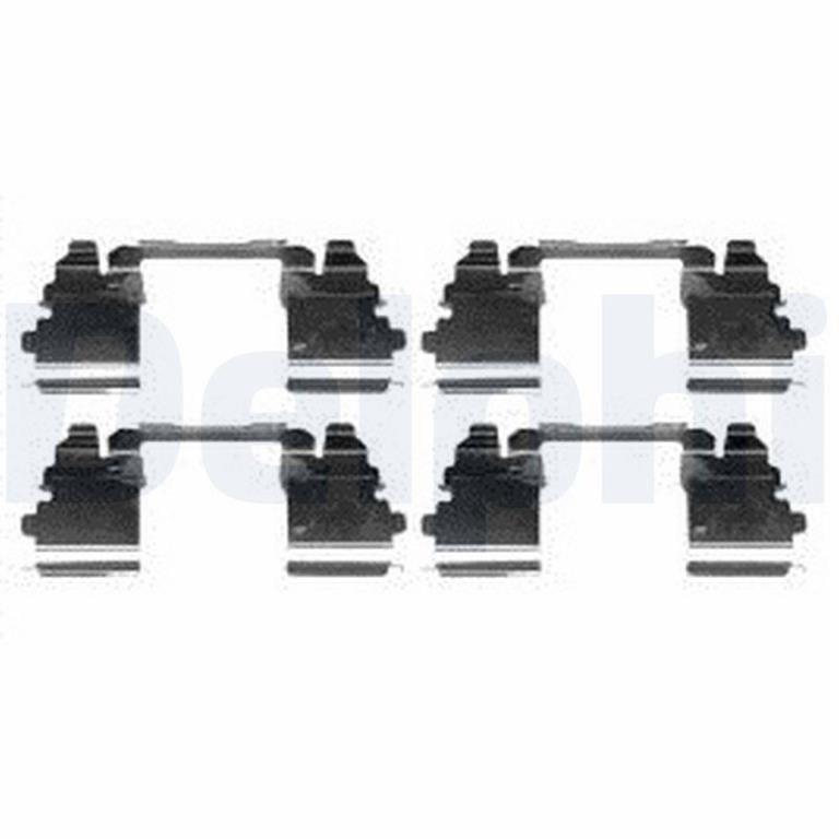 Kit de accesorios para pastillas de frenos DELPHI ref. LX0572