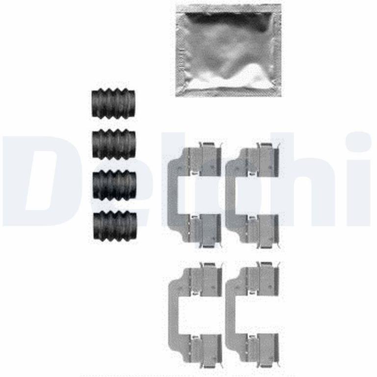 Kit de accesorios para pastillas de frenos DELPHI ref. LX0576