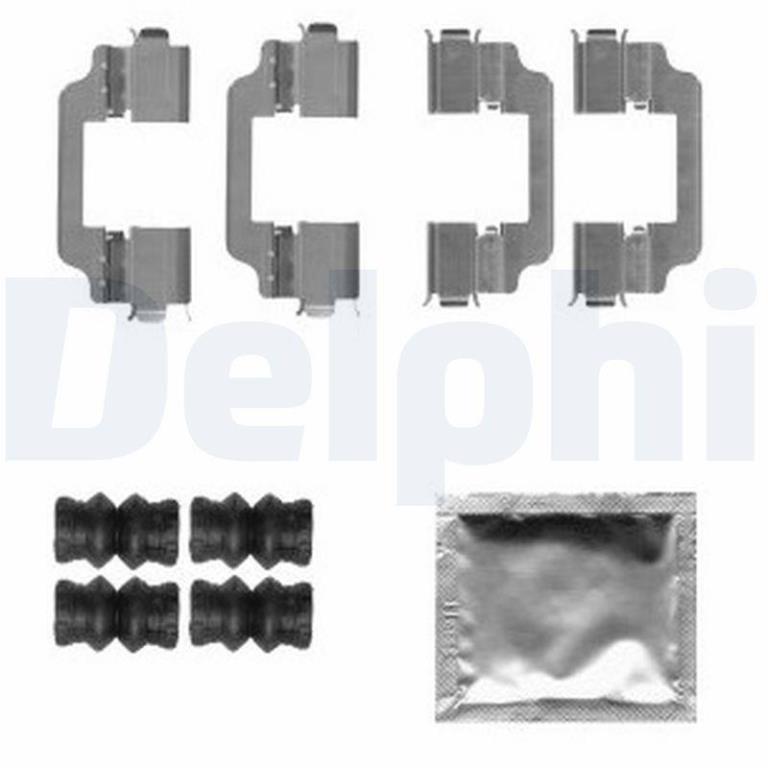 Kit de accesorios para pastillas de frenos DELPHI ref. LX0580