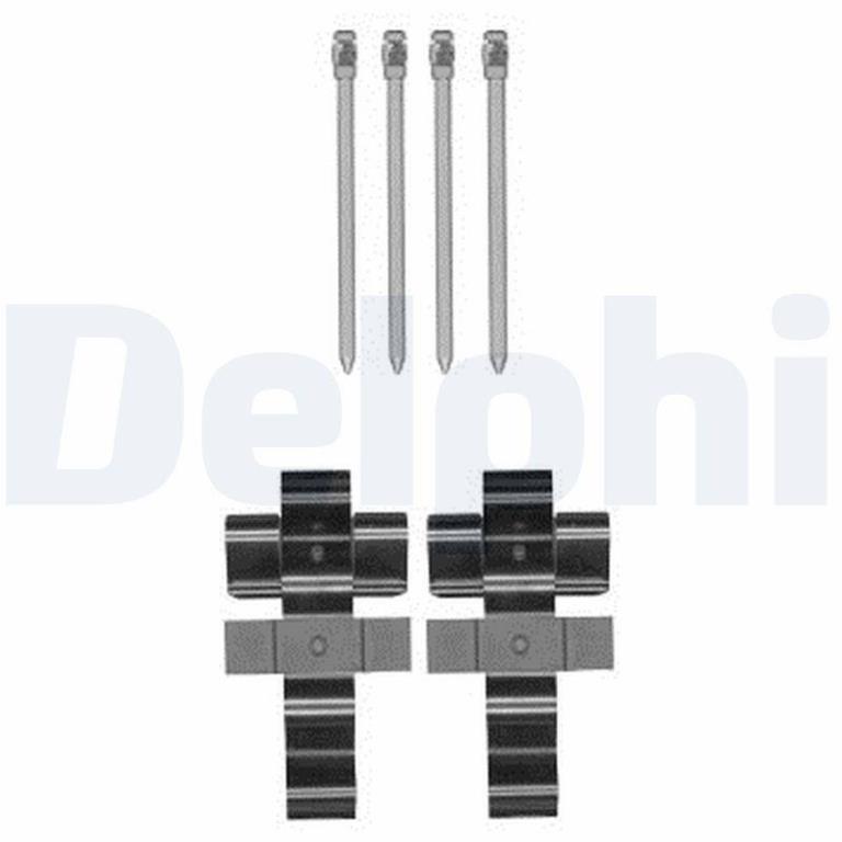 Kit acessórios de pastilhas de travão DELPHI LX0588