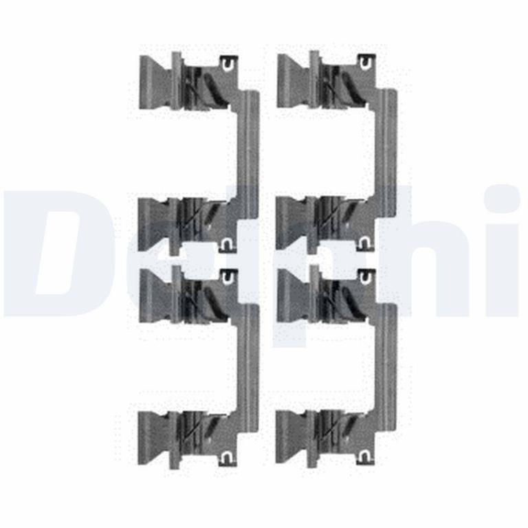 Kit de accesorios para pastillas de frenos DELPHI ref. LX0590