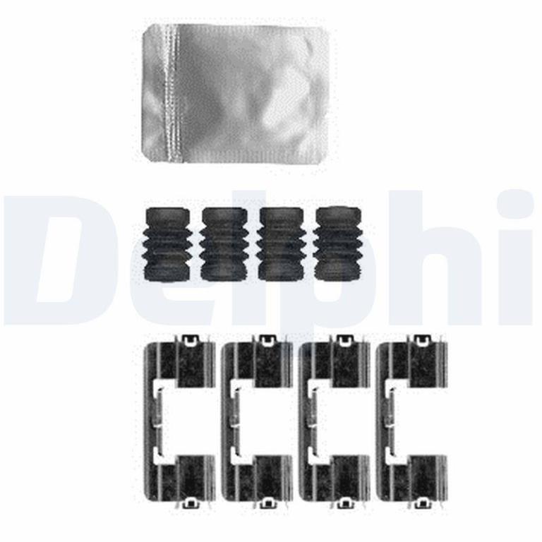Kit d'accessoires pour plaquette de frein à disque DELPHI ref. LX0594