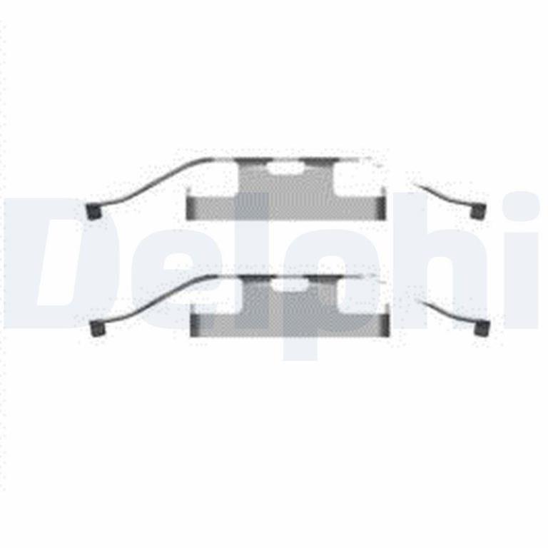 Kit de accesorios para pastillas de frenos DELPHI ref. LX0596