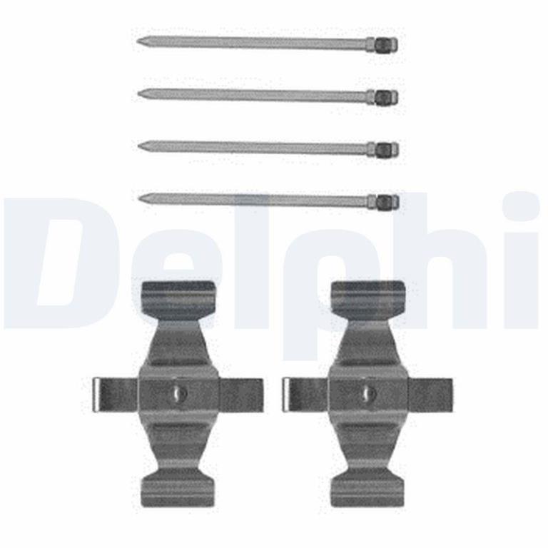 Kit de accesorios para pastillas de frenos DELPHI ref. LX0599