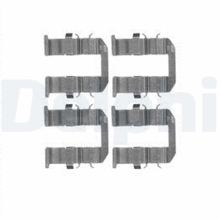 Kit de accesorios para pastillas de frenos DELPHI ref. LX0602