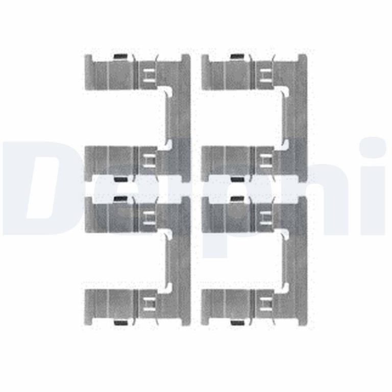Kit de accesorios para pastillas de frenos DELPHI ref. LX0607