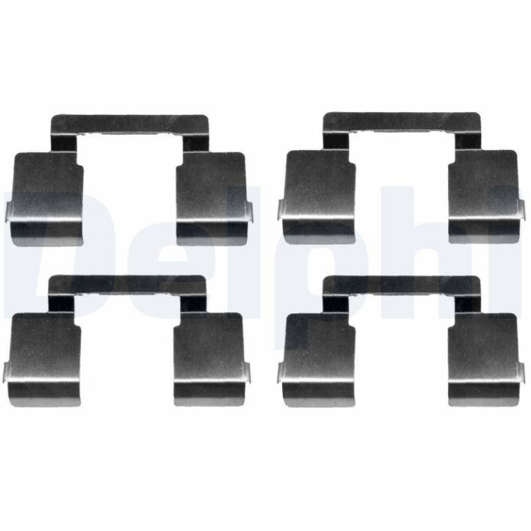 Kit de accesorios para pastillas de frenos DELPHI ref. LX0612