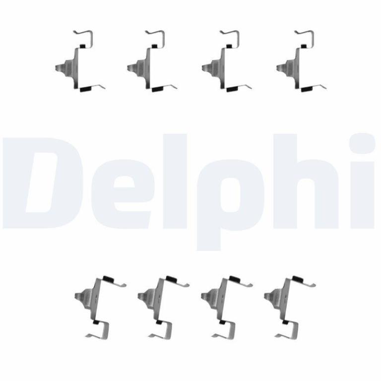 Kit de accesorios para pastillas de frenos DELPHI ref. LX0615