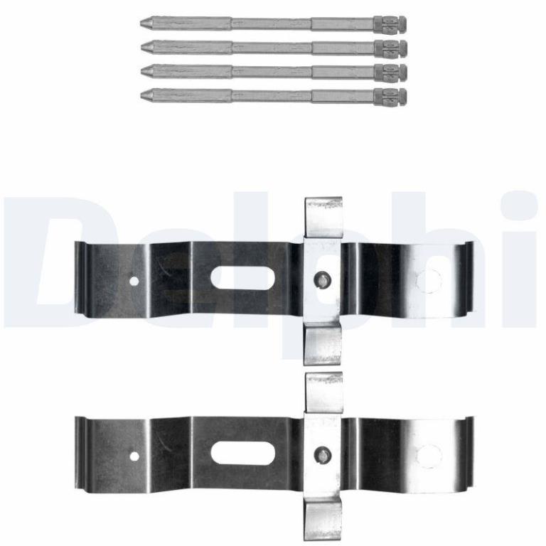 Kit de accesorios para pastillas de frenos DELPHI ref. LX0628
