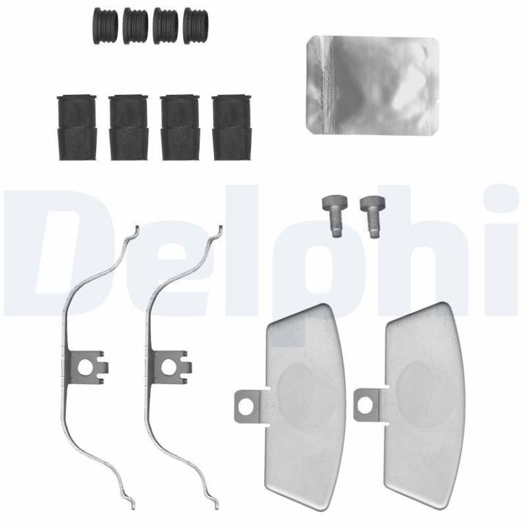 Kit d'accessoires pour plaquette de frein à disque DELPHI LX0632
