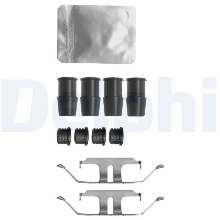 Kit de accesorios para pastillas de frenos DELPHI ref. LX0636