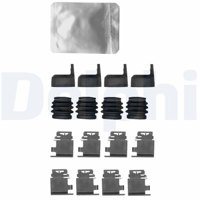 Kit de accesorios para pastillas de frenos DELPHI ref. LX0639