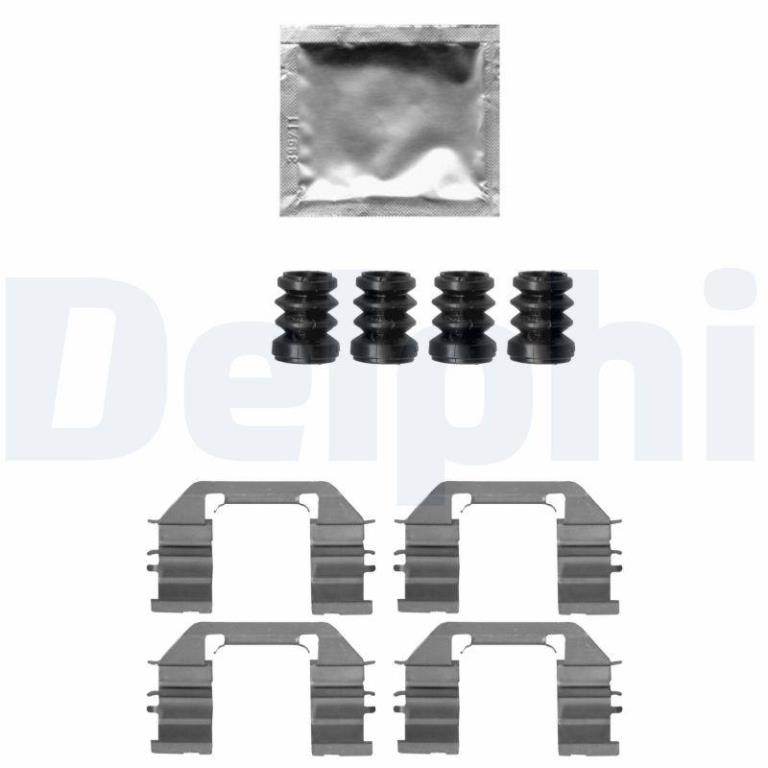 Kit d'accessoires pour plaquette de frein à disque DELPHI ref. LX0644