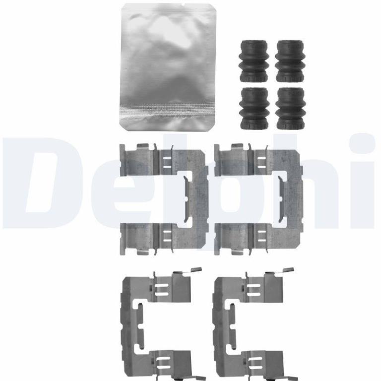 Kit de accesorios para pastillas de frenos DELPHI ref. LX0645