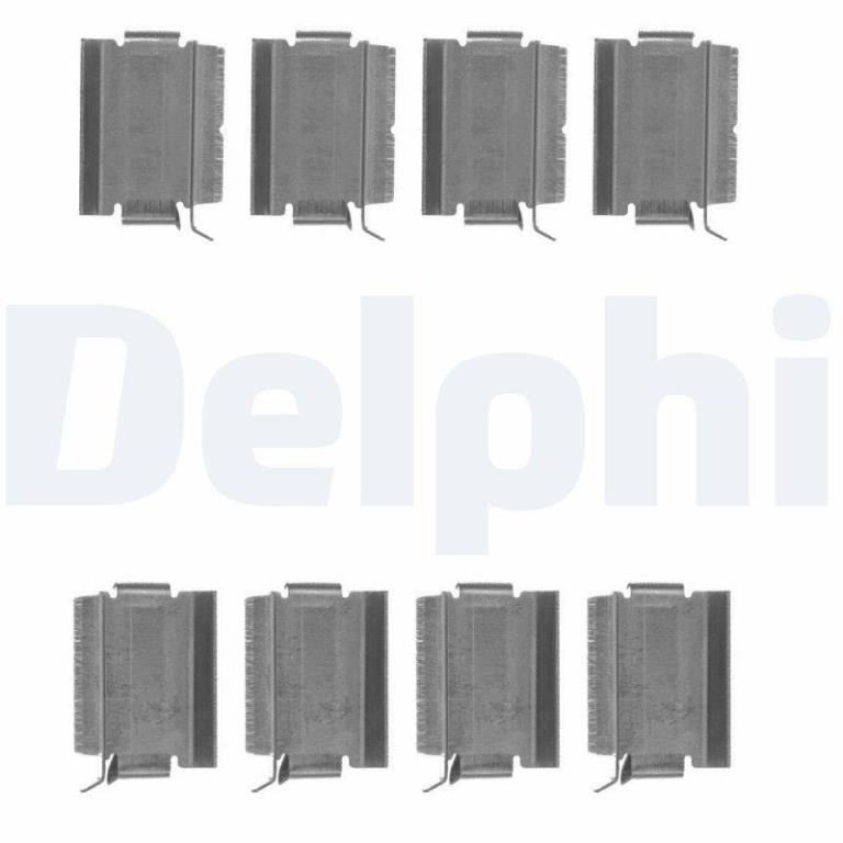 Kit d'accessoires pour plaquette de frein à disque DELPHI ref. LX0649