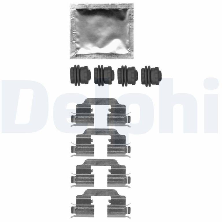 Kit de accesorios para pastillas de frenos DELPHI ref. LX0665