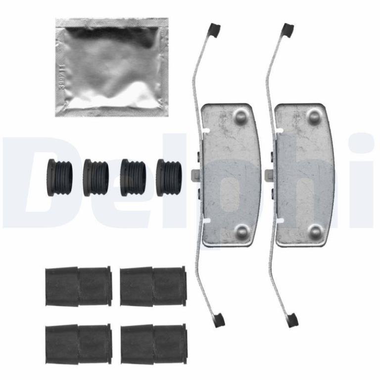 Kit d'accessoires pour plaquette de frein à disque DELPHI LX0700
