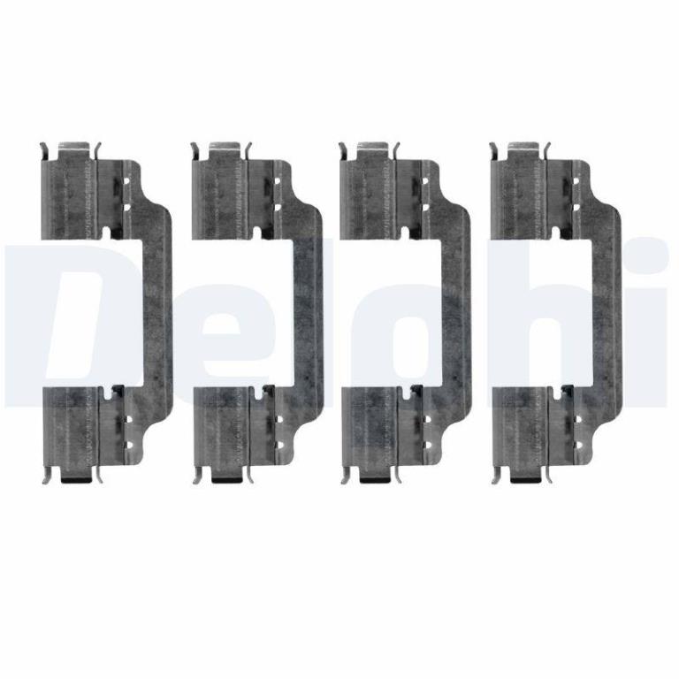 Kit d'accessoires pour plaquette de frein à disque DELPHI LX0720