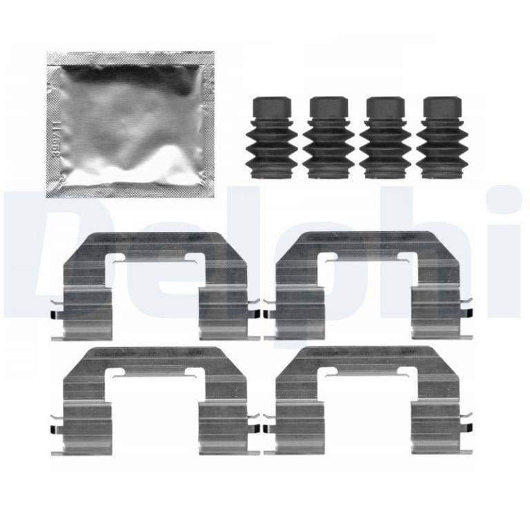 Kit d'accessoires pour plaquette de frein à disque DELPHI ref. LX0721