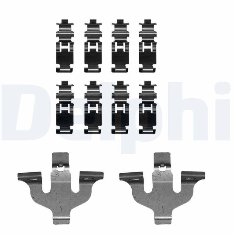 Kit d'accessoires pour plaquette de frein à disque DELPHI ref. LX0724