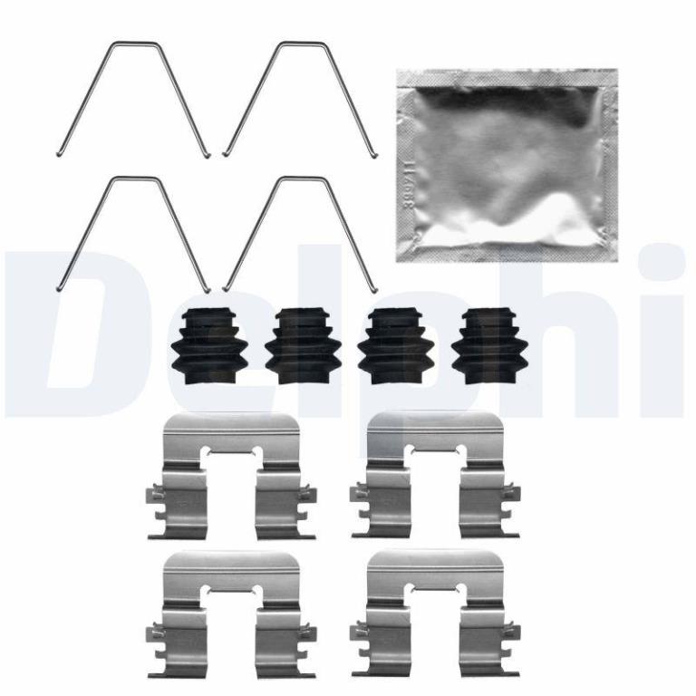 Kit de accesorios para pastillas de frenos DELPHI ref. LX0726