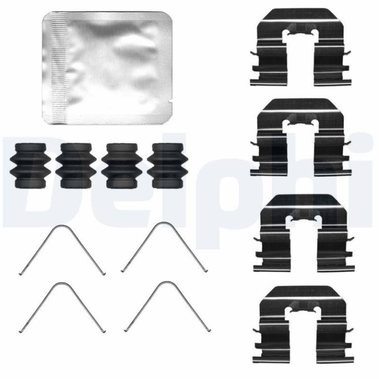 Kit d'accessoires pour plaquette de frein à disque DELPHI ref. LX0727
