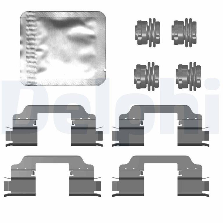 Kit d'accessoires pour plaquette de frein à disque DELPHI ref. LX0759