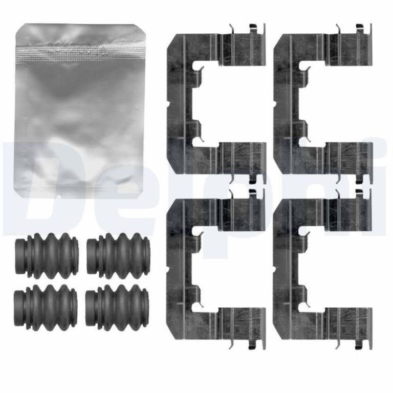 Kit de accesorios para pastillas de frenos DELPHI ref. LX0766